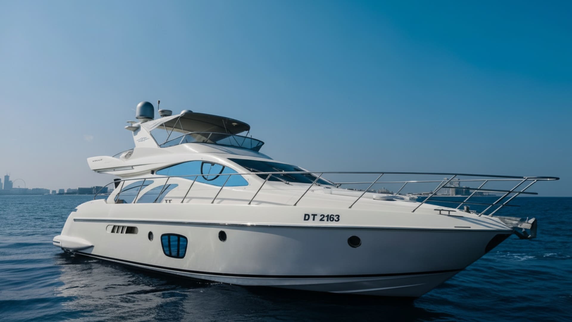 Wave Wind 55 ft yacht charter Dubai