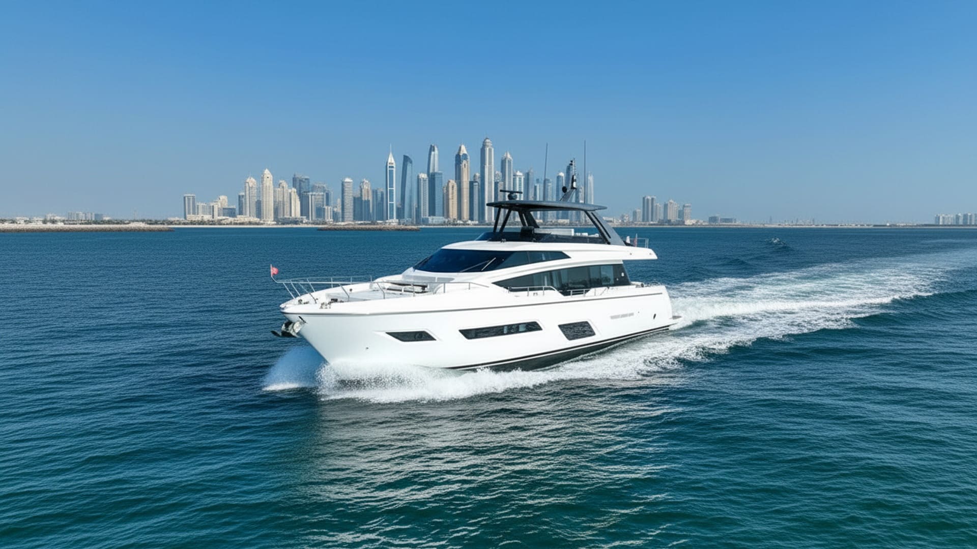Azure Destiny 78 ft spacious yacht deck and lounge