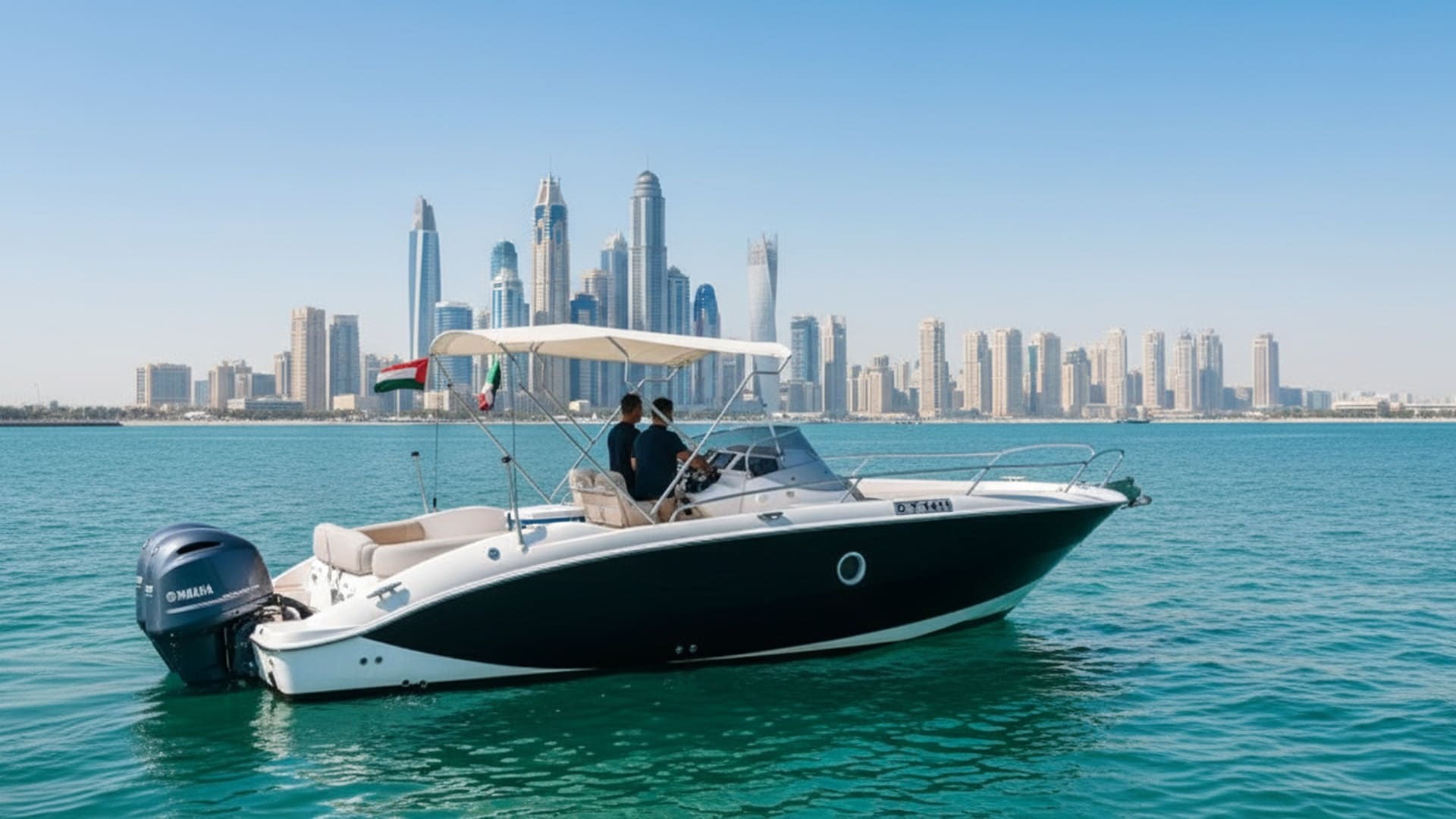 Royal Jewel 27 ft yacht charter Dubai