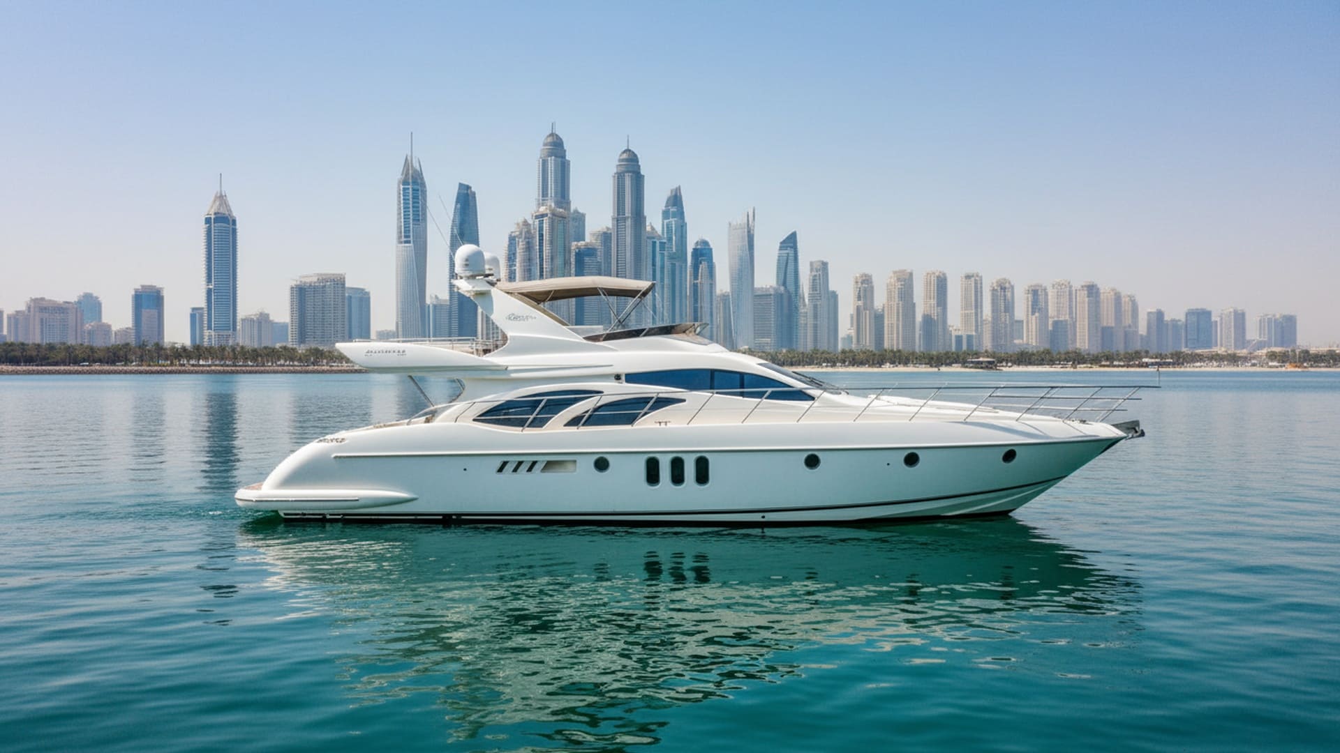 Moonlight Seeker 62 ft luxury yacht in Dubai Marina