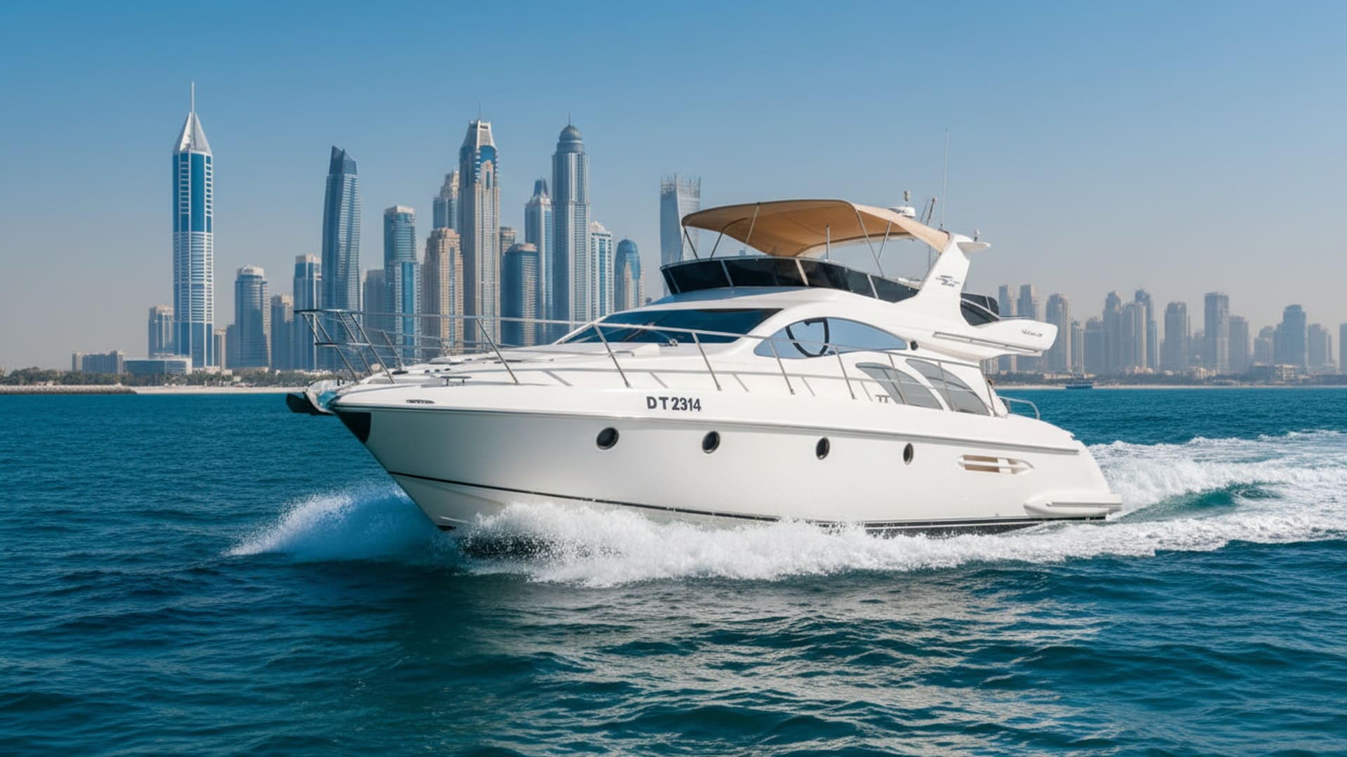 Golden Treasure 50 ft yacht charter Dubai