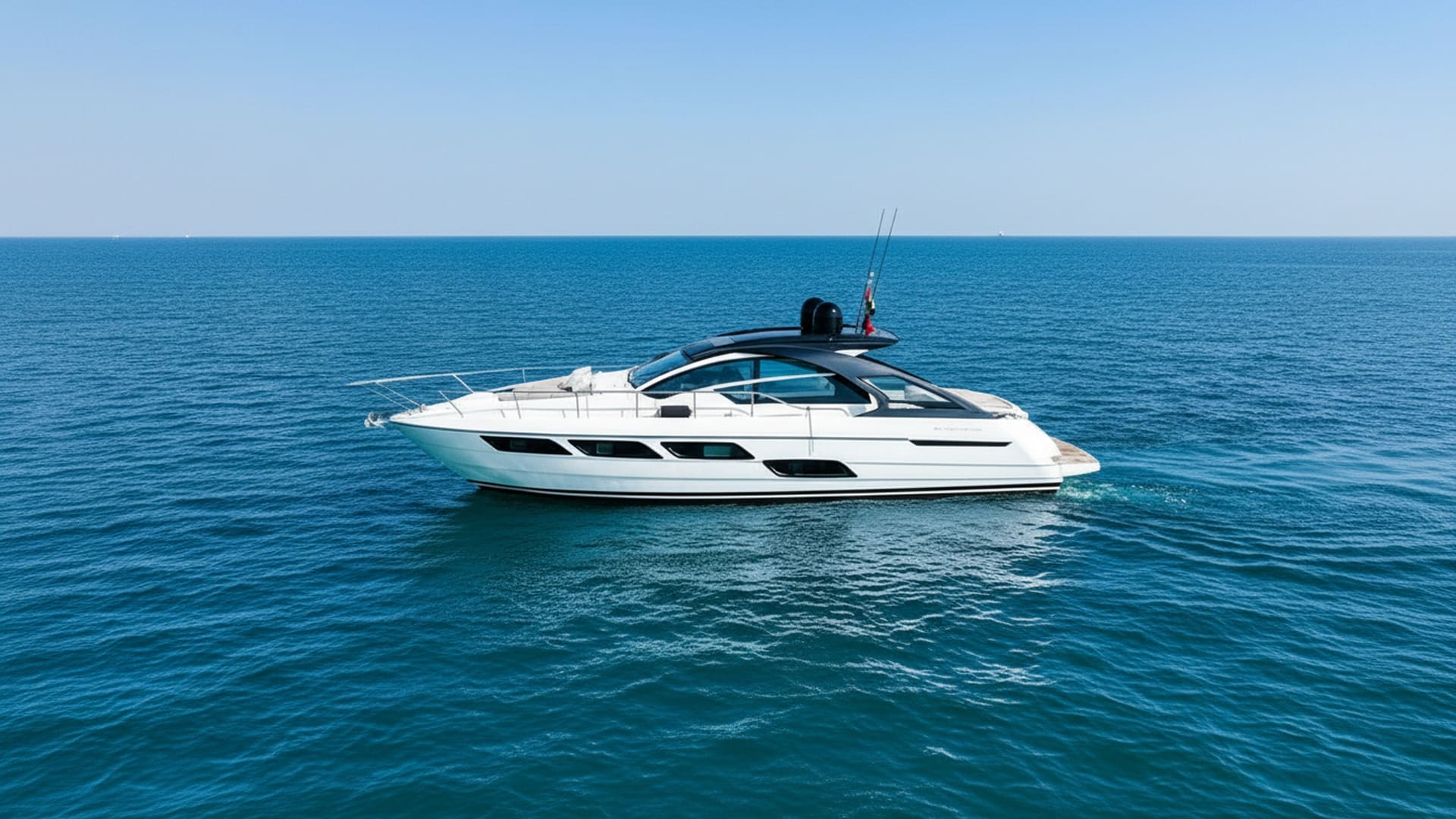Sunrise Seeker 52 ft yacht sleek exterior design