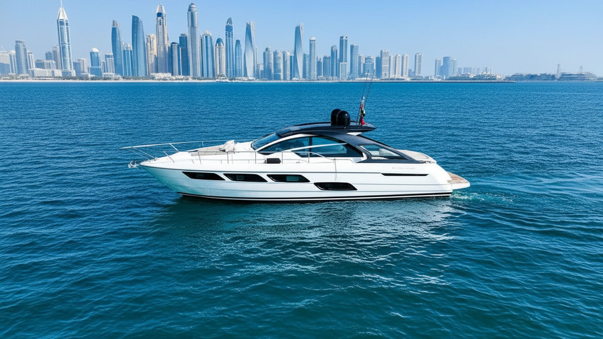 Sunrise Seeker 52 ft yacht charter Dubai