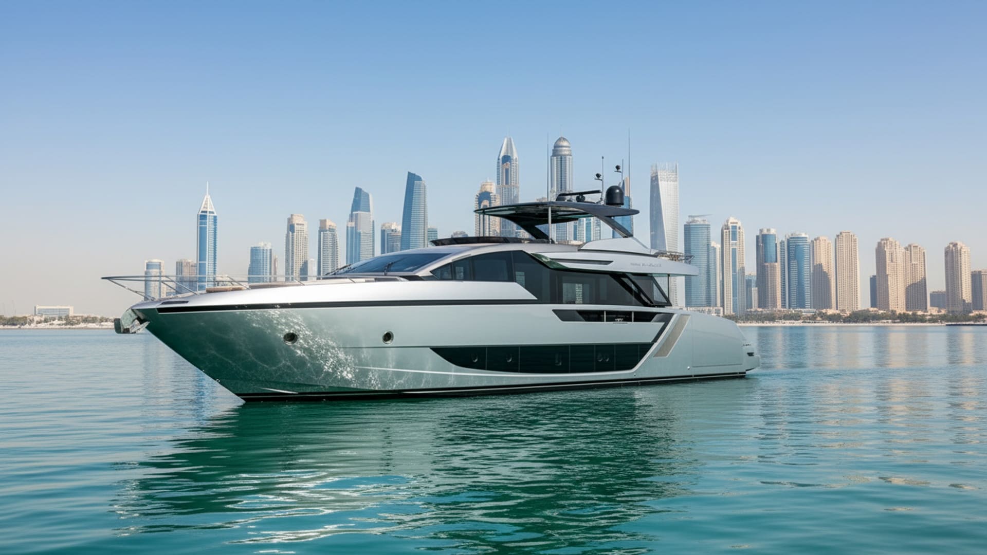 Marina Spirit 82 ft yacht deck, spacious seating