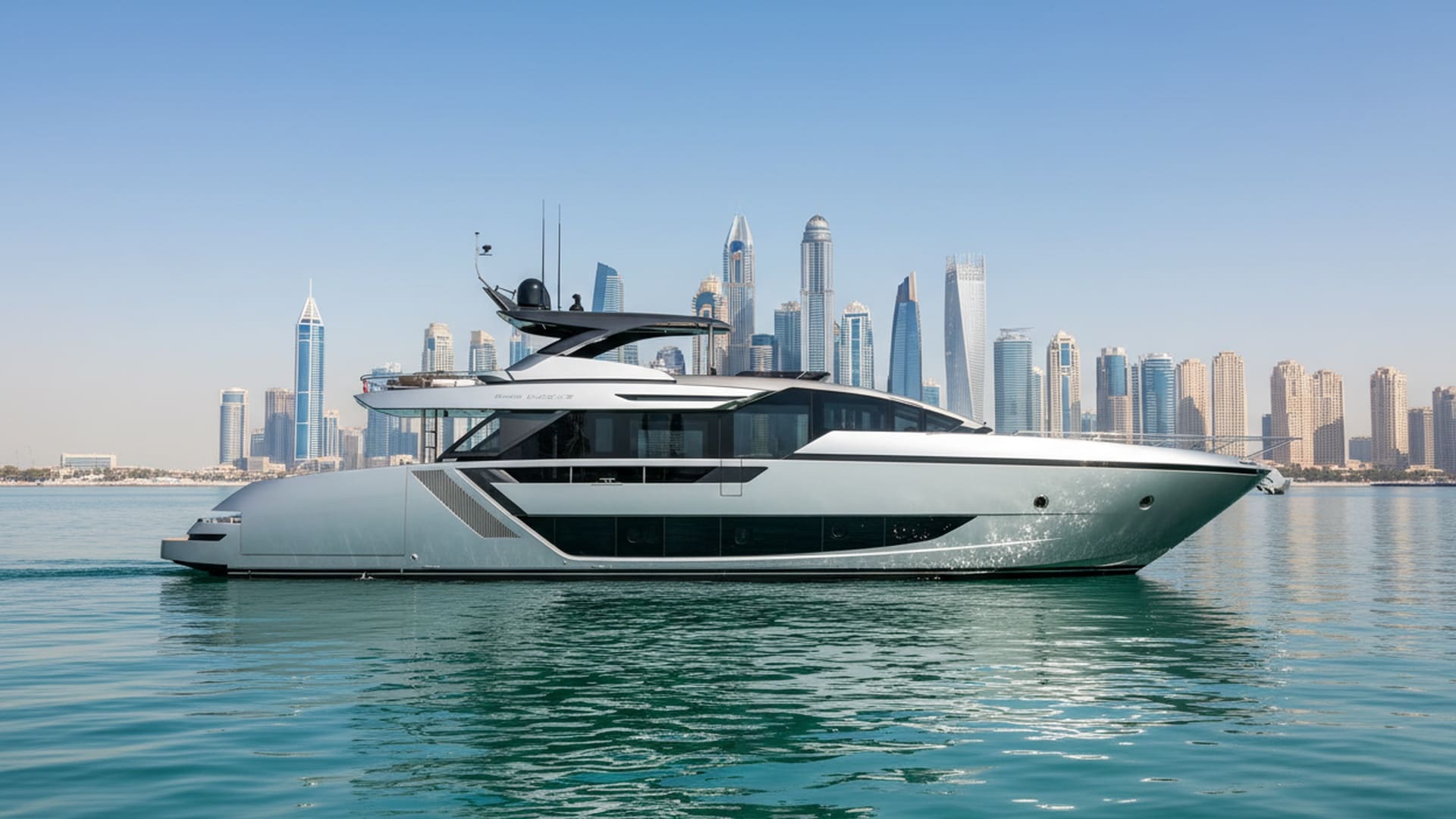 Marina Spirit 82 ft yacht charter Dubai