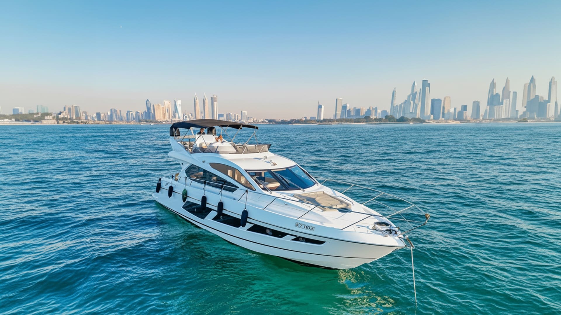 Dream Ocean 65 ft yacht charter Dubai