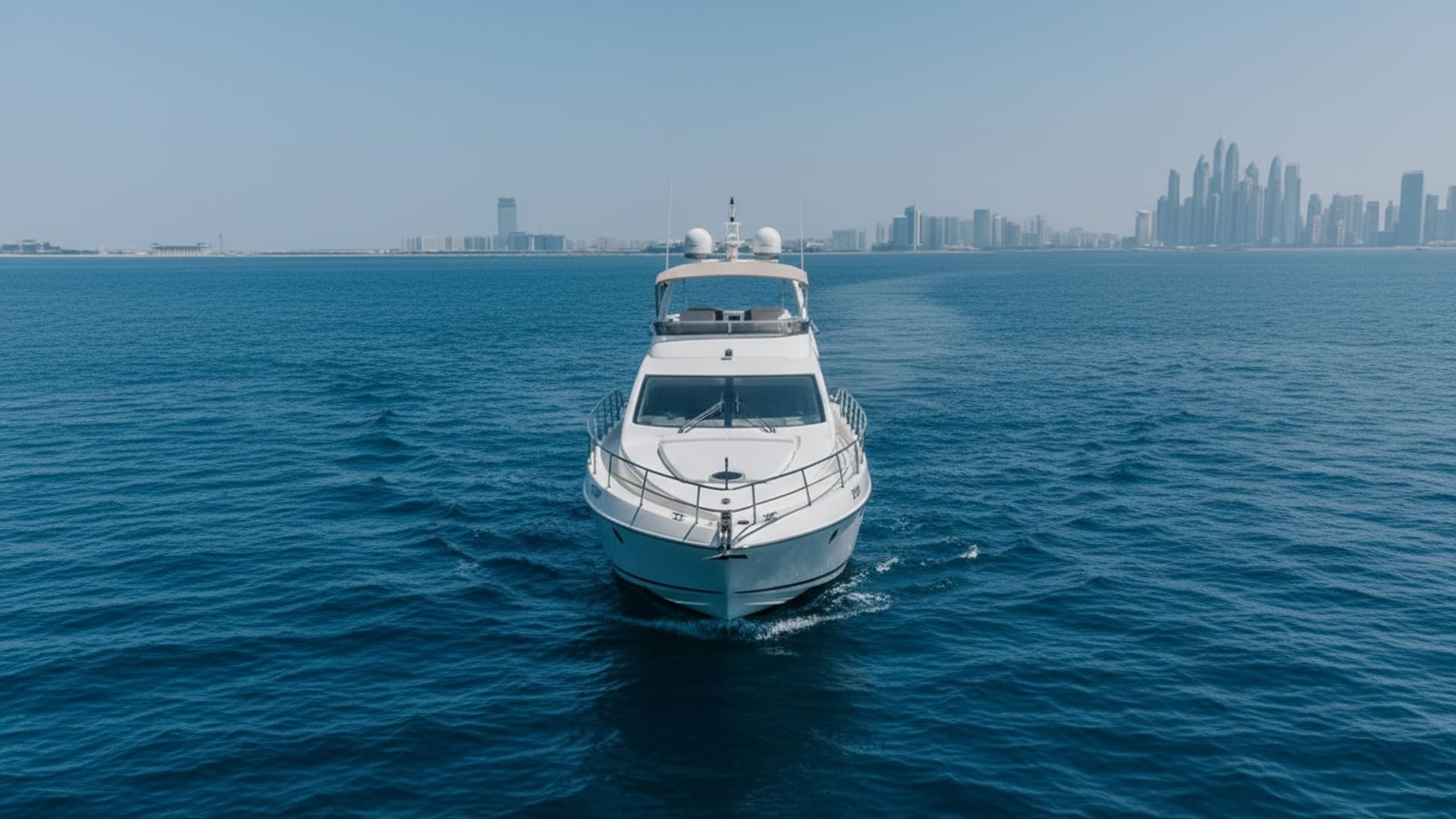 Spacious deck of Emerald Oasis 55 ft yacht, perfect for guests
