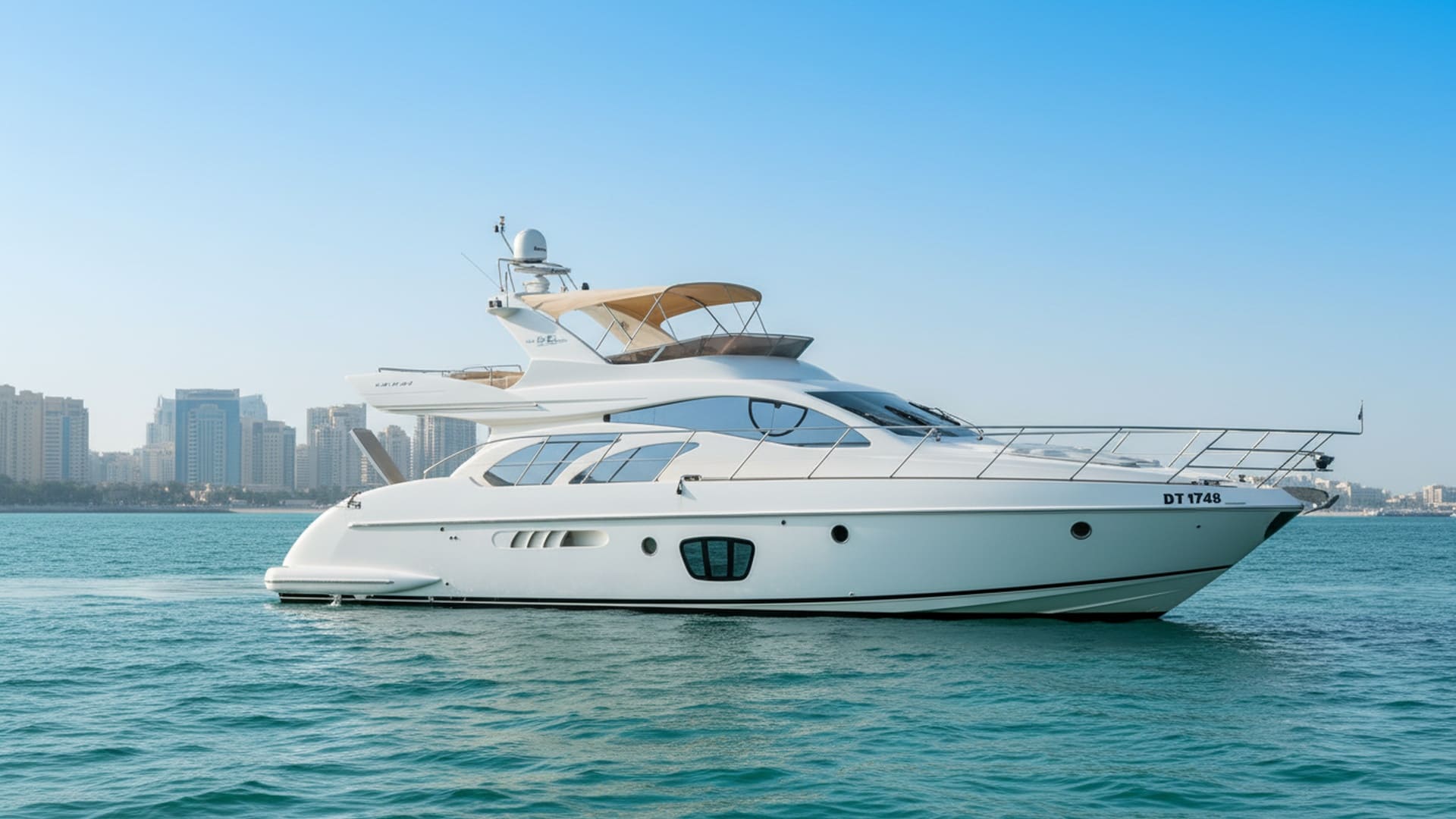 Golden Ocean 55 ft yacht charter Dubai