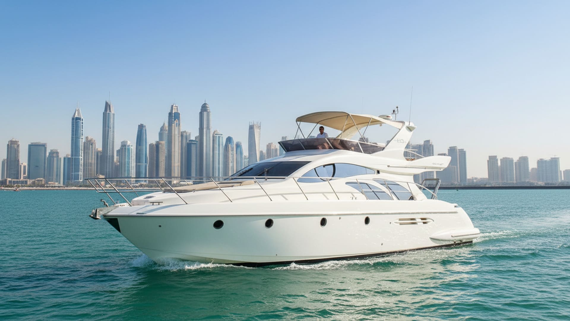 Wave Wave 50 ft yacht charter Dubai