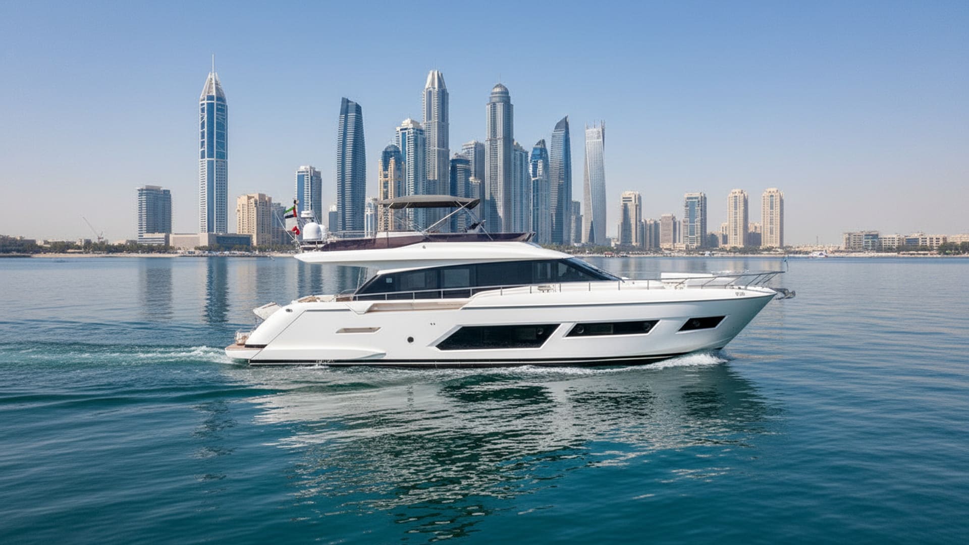 Paradise Knight 67 ft yacht charter Dubai
