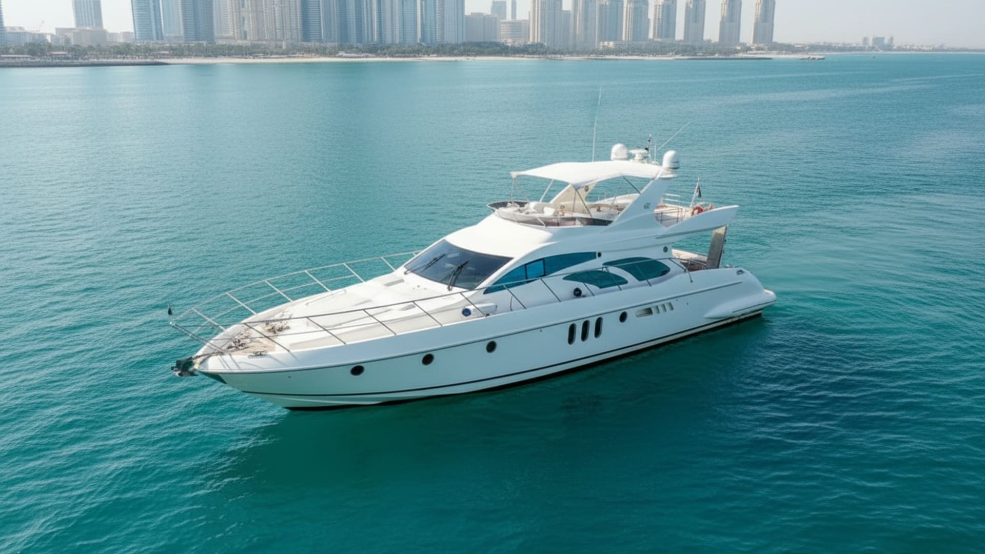 Coral Paradise 62 ft aerial view, Dubai Marina