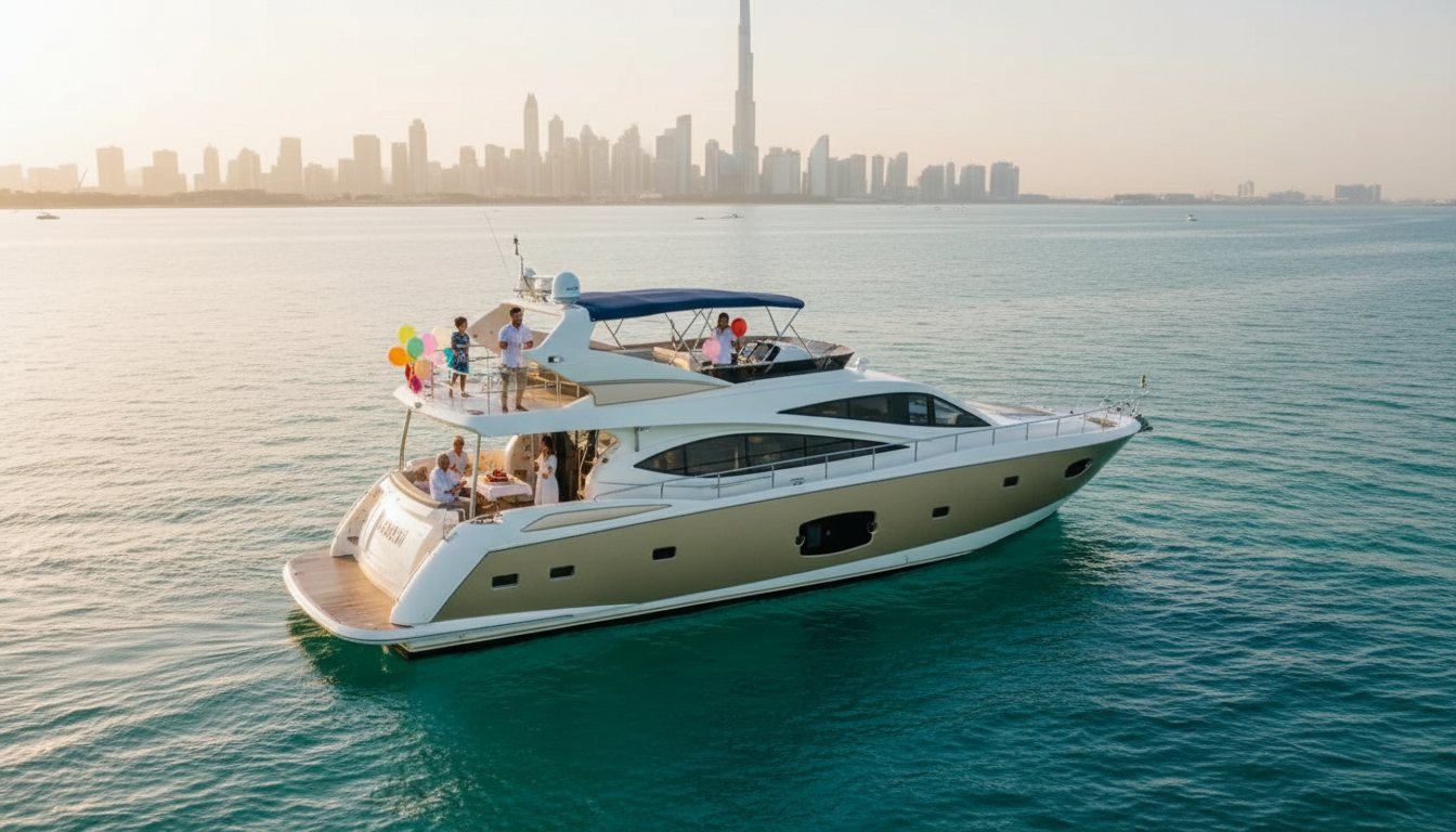 Family Yacht Charters in Dubai